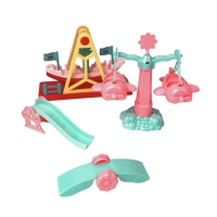 Ігровий набір 4в1 Свинка Пеппа Парк розваг 618-1 з аксесуарами