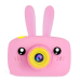 / Дитячий цифровий фотоапарат Smart Kids GM-30 Заєць, рожевий / Дитячий цифровий фотоапарат Smart Kids GM-30 Заєць, рожевий