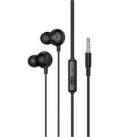 Навушники дротові HOCO M117 Victory universal earphones with microphone Чорні new