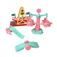 Ігровий набір 4в1 Свинка Пеппа Парк розваг 618-1 з аксесуарами