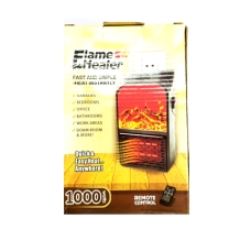/ Тепловентилятор обігрівач Flame Heater електричний з пультом 1000 Вт