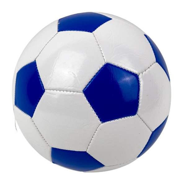 М'яч футбольний №5 CE-102602 білий з синім
