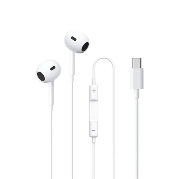 Дротові навушники "REMAX Wired Earphones for Music and Call RM-570/a/i" typec-White new