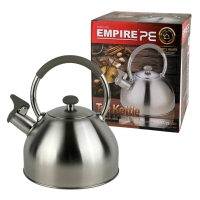 Чайник для плити Empire EM-7723 Граф нержавіюча сталь 2.5 л сріблястий