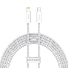 Кабель Type-C/Apple Lightning 1 м Baseus Dynamic 20 Вт білий
