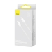 Кабель Type-C/Apple Lightning 1 м Baseus Dynamic 20 Вт білий