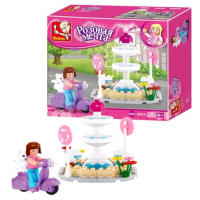 Конструктор SLUBAN M38-B0519 Рожева мрія 79 деталей