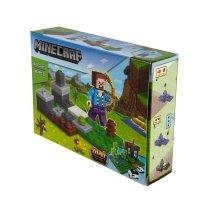 Конструктор Minecraft 2501 My World Panda Building 46-59 деталей мікс