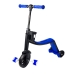 Самокат-велобіг дитячий 3в1 Scooter з педалями синій
