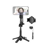 Селфі-трипод HOCO K27 Pro Magic mini live broadcast stand(pull clip+magnetic focusing version) (48cm