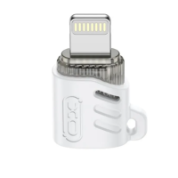 Перехідник Apple Lightning M/USB Type-C F XO NB256E білий