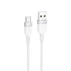 Кабель USB/Type-C 1 м Hoco X109 Energy 3 А білий