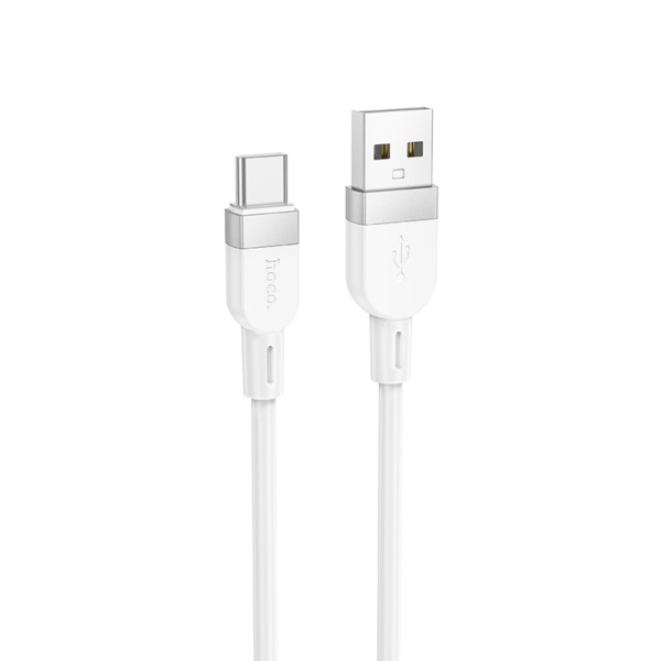 Кабель USB/Type-C 1 м Hoco X109 Energy 3 А білий