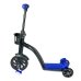 Самокат-велобіг дитячий 3в1 Scooter з педалями синій