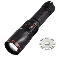 Ліхтар ручний акумуляторний X-BALOG BL-S009-P50 з ремінцем чорний