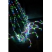 / Світлодіодна гірлянда завіса-водоспад прозорий дріт 3 м х 2.5 м Euro Led 480 LED 8 режимів мульти / Світлодіодна гірлянда завіса-водоспад прозорий дріт 3 м х 2.5 м Euro Led 480 LED 8 режимів мульти