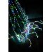 / Світлодіодна гірлянда завіса-водоспад прозорий дріт 3 м х 2.5 м Euro Led 480 LED 8 режимів мульти
