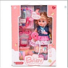 / Лялька TK Union Group 7135-1 Пупс, з набором аксесуарів лікаря