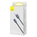 Кабель USB/Type-C 1.2 м Baseus Crystal Shine 100 Вт чорний Кабель USB/Type-C 1.2 м Baseus Crystal Shine 100 Вт чорний