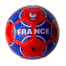 М'яч футбольний №5 Франція EN-3333 синій з червоним