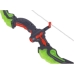 Дитячий лук Limo Toy M0034 зі світловими ефектами стріли-присоски 62 см зелений з помаранчевим