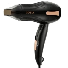 Фен дорожній Rozia HC-8170 1200 Вт чорний з золотистим