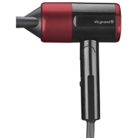 Фен дорожній Vilgrand VHD-1815FI 1800 Вт складана ручка чорний з червоним