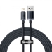 Кабель USB/Apple Lightning 2 м Baseus Crystal Shine 2.4 А чорний