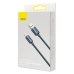 Кабель USB/Apple Lightning 2 м Baseus Crystal Shine 2.4 А чорний