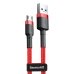 Кабель USB/micro-USB 2 м Baseus Cafule 1.5 А червоний