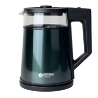 Електрочайник BITEK BT-7815 нержавіюча сталь 1.8 л синій