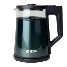 Електрочайник BITEK BT-7815 нержавіюча сталь 1.8 л синій