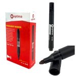 Маркер перманентний чорний Optima 16125 Permanent 2-3 мм