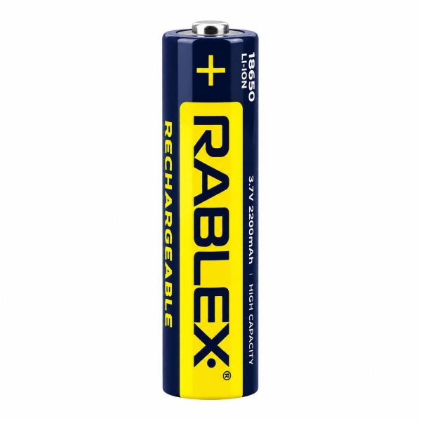 Акумулятор 18650 RABLEX 001834 без захисту 2200 mah літій-іонний new