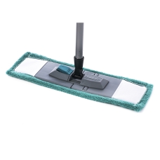 / Швабра Time-to-clean 8043 полотер, мікрофібра, металевий кий, 40х110см, зелений