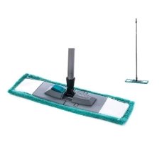 / Швабра Time-to-clean 8043 полотер, мікрофібра, металевий кий, 40х110см, синій