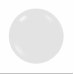 / Тарілка пластикова, одноразова, 205мм, 100 шт/уп, білий