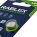 Батарейка кругла (таблетка) Rablex AG9 LR45 лужна