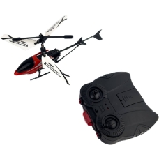 Гвинтокрил на радіокеруванні 21 см Sky King F-360 світлові ефекти чорний з червоним