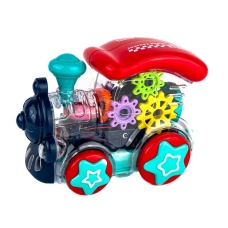 Інтерактивна іграшка Потяг 0715 зі звуковими та світловими ефектами 16 см різнобарвний