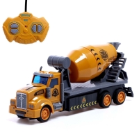 Бетонозмішувач на радіокеруванні 22 см HX9610-11-1A світлові ефекти жовтий