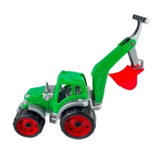 Іграшковий екскаватор Technok Toys 3435 рухливий ківш пластик 40 см зелений