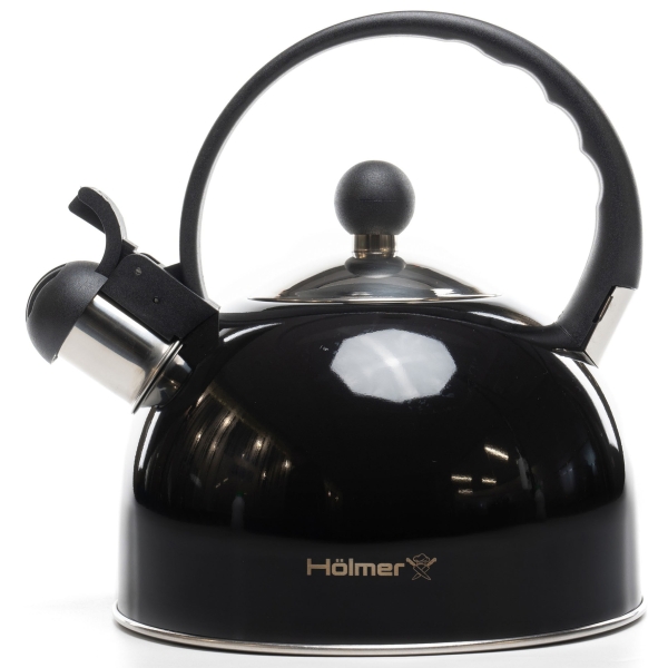 Чайник для плити Hölmer WK-6320-BCSB Cloud нержавіюча сталь 2 л чорний