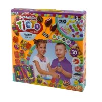 Набір творчості тісто для ліплення 30 кольорів Danko Toys ТМD-03-06U застигаючий