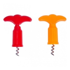 / Відкривачка (штопор) для вина 11*8см, пластик, червоний