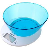 Ваги кухонні електронні до 5 кг Vilgrand VKS-533C точність 1 г блакитний