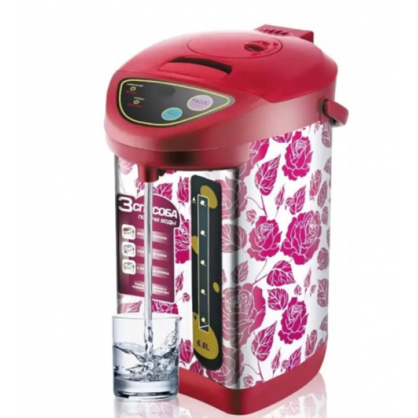 Термопот RAF R7907 пластик 6.8 л червоний