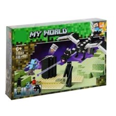 Конструктор Minecraft 11169 My World Битва з драконом 228 деталей