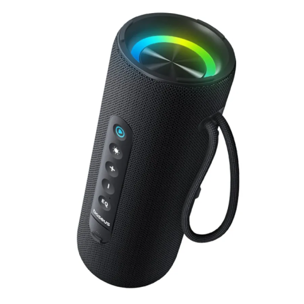 Колонка портативна Baseus VO20 AeQur Bluetooth LED чорний