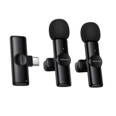 Бездротова мікрофонна система BOROFONE BFK16A Winner dual-mic (Type-C) Black new